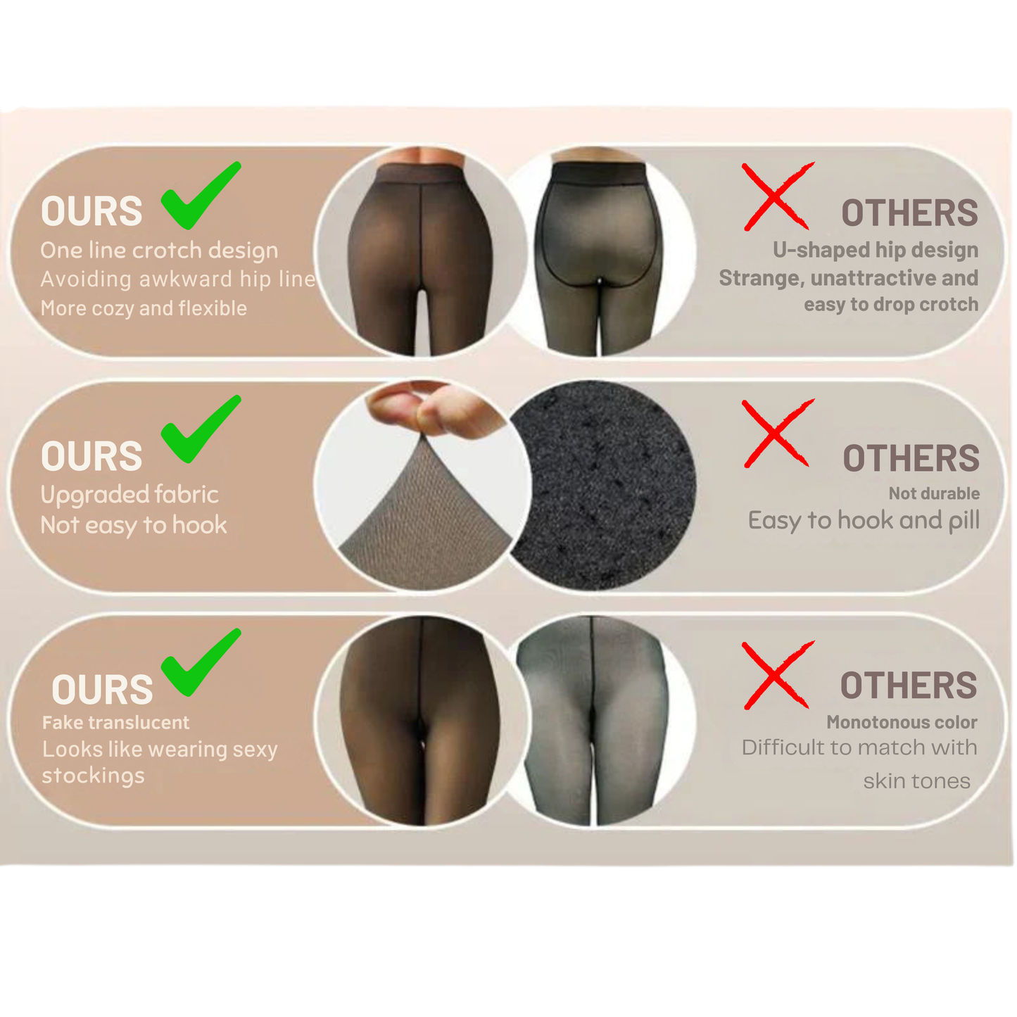 SheBound™ Cozy Fleeced Leggings